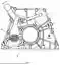 Fig. 02 - Engine end cover integrated oil pump assembly