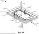 Fig. 14 - Biometric smart card having an apertured metal layer