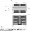 Fig. 08 - EXTENSION OF NANOCOMB TRANSISTOR ARRANGEMENTS TO IMPLEMENT GATE ALL AROUND