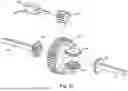 Fig. 13 - Reduced vibration, shift compensating, continuously variable transmission