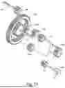 Fig. 15 - Reduced vibration, shift compensating, continuously variable transmission