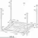 Fig. 10 - STACKABLE PALLET ASSEMBLY AND COMPONENTS
