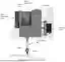 Fig. 02 - Apparatus and Method for Wet Powder Dispensing for Low Temperature Metal 3D Printing