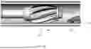 Fig. 24 - Threaded 2 piece bit assembly