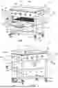 Fig. 02 - OUTDOOR COOKING STATION WITH WARMING CHAMBER AND METHOD THEREOF