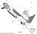 Fig. 44 - ADJUSTABLE POSITION LIMB SUPPORT FOR SURGICAL TABLES, INCLUDING LOCKING GAS CYLINDER