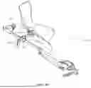 Fig. 49 - ADJUSTABLE POSITION LIMB SUPPORT FOR SURGICAL TABLES, INCLUDING LOCKING GAS CYLINDER