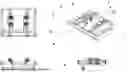 Fig. 01 - MULTIPLE COMPONENT APPARATUS FOR BROADENING ITEMS AVAILABLE FOR FLATBED PRINTING