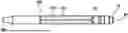 Fig. 01 - A REPLACEABLE CARTRIDGE FOR A WRITING INSTRUMENT AND METHOD THEREOF