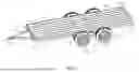 Fig. 02 - Tandem axle trailer suspension system