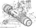 Fig. 01 - POWERTRAIN SUPPORT ARRANGEMENT, AND A MOBILE UNDERGROUND MINING MACHINE