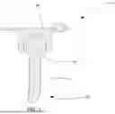 Fig. 04 - SAFETY MIRROR ASSEMBLY