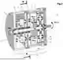 Fig. 03 - DEVICE FOR INCREASING THE EFFICIENCY OF ANY ROTARY POWER GENERATING SYSTEM WITH PROGRESSIVE VARIATION