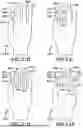 Fig. 38 - GLOVE WITH LONGITUDINAL STAYS