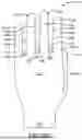 Fig. 43 - GLOVE WITH LONGITUDINAL STAYS