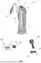 Fig. 02 - KIT FOR IMPROVING THE DISTURBANCES ASSOCIATED WITH THE INFLAMMATION OF ADIPOSE TISSUE, WITH THE PHLEBOLYMPHATIC PATHOLOGIES AND FOR MUSCULAR REHABILITATION IN GENERAL