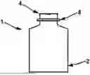 Fig. 01 - LEAK-TIGHT CONTAINER COMPRISING A TWO-LAYER LEAK-TIGHT REINFORCING STRIP