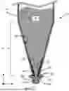 Fig. 01 - CONTAINER, DEVICE AND METHOD FOR STORING OR PROCESSING PARTICULATE MATERIALS TO MINIMIZE OR ELIMINATE VIBRATIONS SUCH AS QUAKING OR SHAKING