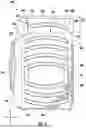Fig. 08 - CABINET ASSEMBLY FOR A COMBINATION LAUNDRY APPLIANCE