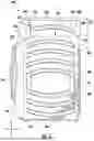 Fig. 08 - CABINET ASSEMBLY FOR A COMBINATION LAUNDRY APPLIANCE