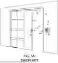 Fig. 02 - ELECTRIC STRIKE FOR A SLIDING DOOR LATCH