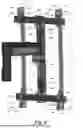 Fig. 09 - DISPLAY MOUNT WITH ADJUSTABLE WALL ATTACHMENT