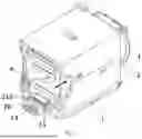Fig. 02 - FAN MODULE MOUNTING DEVICE AND SERVER