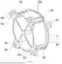 Fig. 08 - FAN MODULE MOUNTING DEVICE AND SERVER