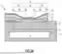 Fig. 03 - ACOUSTIC WAVE FILTER WITH BULK ACOUSTIC WAVE DEVICES HAVING MULTIPLE RAISED FRAME STRUCTURES