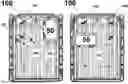 Fig. 01 - STORAGE CONTAINER WITH RECESSED CAVITIES FOR REARRANGEMENT