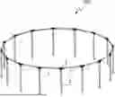 Fig. 01 - SWIMMING POOL FRAME WITH ROTATION-RESISTANT SUPPORT MEMBERS