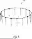 Fig. 02 - SWIMMING POOL FRAME WITH ROTATION-RESISTANT SUPPORT MEMBERS