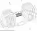 Fig. 01 - WEIGHT-VISUALIZED DUMBBELL