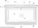 Fig. 07 - FIRECLAY APRON-FRONT SINK WITH INTERGRATED LEDGE AND SELF-TRIMMING FEATURES