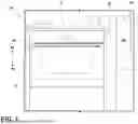 Fig. 02 - COOKING OVEN WITH HEATING ELEMENT ACCESSIBLE SEPARABLE FROM REMAINDER WITHOUT HAVING TO REMOVE A DOOR OR SIDE WALLS OF OUTER WRAPPER
