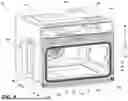 Fig. 09 - COOKING OVEN WITH HEATING ELEMENT ACCESSIBLE SEPARABLE FROM REMAINDER WITHOUT HAVING TO REMOVE A DOOR OR SIDE WALLS OF OUTER WRAPPER