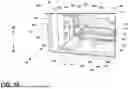 Fig. 19 - COOKING OVEN WITH HEATING ELEMENT ACCESSIBLE SEPARABLE FROM REMAINDER WITHOUT HAVING TO REMOVE A DOOR OR SIDE WALLS OF OUTER WRAPPER