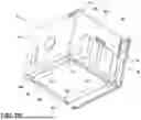Fig. 20 - COOKING OVEN WITH HEATING ELEMENT ACCESSIBLE SEPARABLE FROM REMAINDER WITHOUT HAVING TO REMOVE A DOOR OR SIDE WALLS OF OUTER WRAPPER