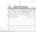 Fig. 01 - SEMICONDUCTOR DEVICE WITH INTEGRATED RESISTOR AT ELEMENT REGION BOUNDARY