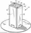 Fig. 01 - MOUNTING AND POSITIONING DEVICE FOR AN ELECTRONIC SENSOR IN A TERMITE MONITOR