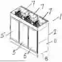 Fig. 01 - Refrigerated merchandising cabinet