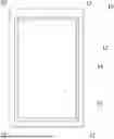 Fig. 01 - EXTRUDED DOOR FRAME SUBASSEMBLY, METHODS, AND SYSTEMS FOR PRODUCING THE SAME