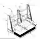 Fig. 01 - DEVICE FOR LOADING FLAT ELEMENTS ONTO A WORK TABLE OF A MACHINE TOOL