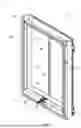 Fig. 02 - A ROOF WINDOW COMPRISING A FRAME WITH RECEIVING STRUCTURES