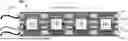 Fig. 01 - Low power LED strip with alternate data path