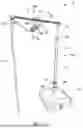 Fig. 02 - Standalone adjustable showerhead support system