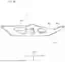 Fig. 24 - COMPONENT LAYOUT OF LIQUID COOLING COMPONENTS IN ELECTRIC WORK VEHICLE