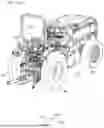 Fig. 43 - COMPONENT LAYOUT OF LIQUID COOLING COMPONENTS IN ELECTRIC WORK VEHICLE