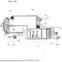 Fig. 55 - COMPONENT LAYOUT OF LIQUID COOLING COMPONENTS IN ELECTRIC WORK VEHICLE
