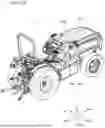 Fig. 59 - COMPONENT LAYOUT OF LIQUID COOLING COMPONENTS IN ELECTRIC WORK VEHICLE